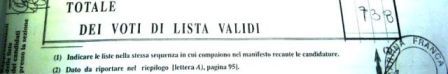 Perchè il voto nella sezione 9 non può essere quello Perchè il voto nella sezione 9 non può essere quello
