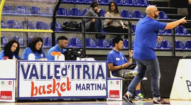 Prima vittoria per il Valle d'Itria Basket Martina