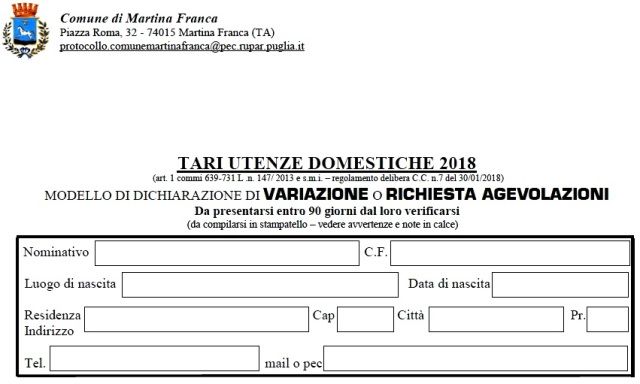 Per e-mail la richiesta degli sconti sulla Tari Per e-mail la richiesta degli sconti sulla Tari