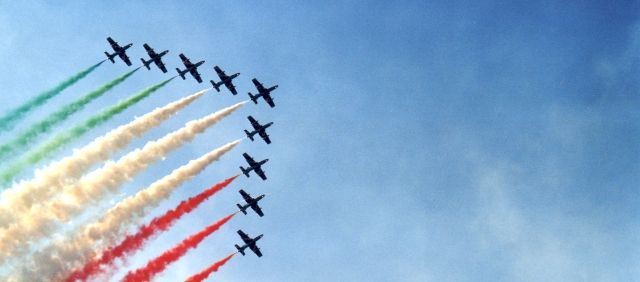 Arrivano le Frecce tricolori Arrivano le Frecce tricolori