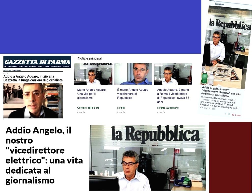 Angelo Aquaro: una vita breve e intensa che lascia il segno nel giornalismo italiano 